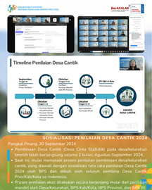 Sosialisasi Penilaian Desa Cantik 2024