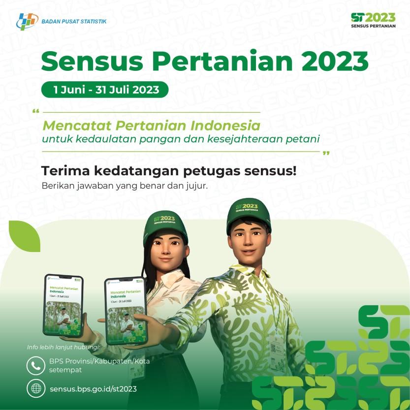 BPS Starts Implementing the 2023 Agriculture Census