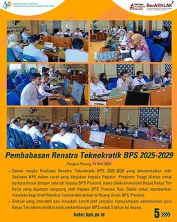 Pembahasan Renstra Teknokratik BPS 2025-2029