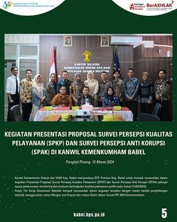 Kegiatan Presentasi Proposal SPKP dan SPAK