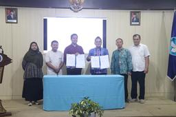 Signing of a Memorandum of Understanding between UBB and BPS Kepulauan Bangka Belitung Province