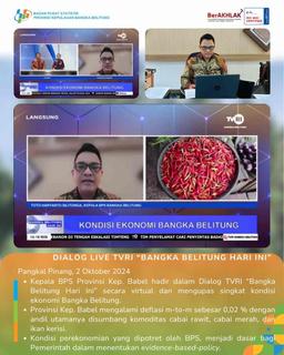 Dialog Live TVRI “Bangka Belitung Hari Ini”