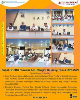 Meeting of RPJMD of Bangka Belitung Province Year 2025-2029