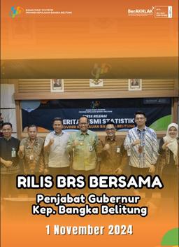 Pj. Gubernur Kep. Bangka Belitung, Sugito, Hadiri Rilis BRS BPS Provinsi Kep. Babel (1/11)