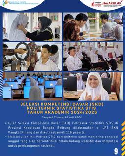 BASIC COMPETENCY SELECTION (SKD) STIS STATISTICAL POLYTECHNIC  ACADEMIC YEAR 2024/2025