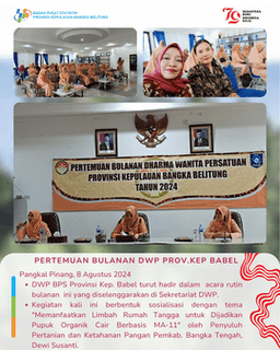 PERTEMUAN BULANAN DWP PROV.KEP BABEL