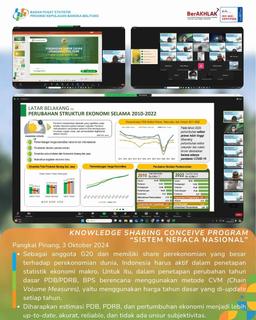 KNOWLEDGE SHARING CONCEIVE PROGRAM “SISTEM NERACA NASIONAL”