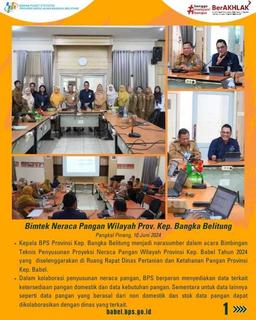 Guidance on Regional Food Balance Sheet Prov. Kep. Bangka Belitung