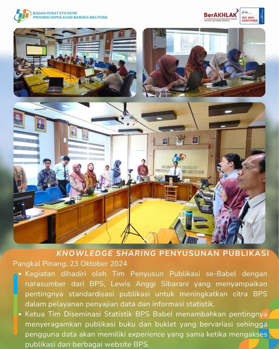  Knowledge Sharing Preparation of Publications