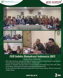 FGD Indeks Demokrasi Indonesia 2023