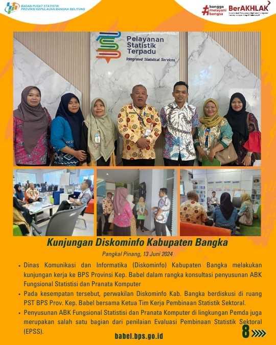 Diskominfo Bangka Regency Visitation