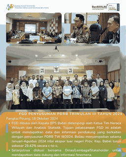 FGD Penyusunan PDRB Triwulan III Tahun 2024