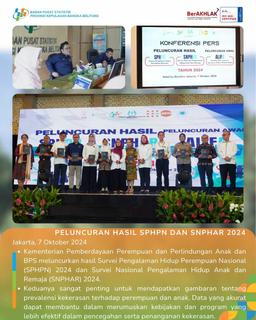 Peluncuran Hasil SPHpN dan SNPHAR 2024