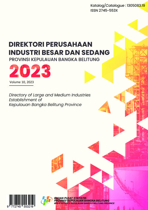 Direktori Perusahaan Industri Besar dan Sedang Provinsi Kepulauan Bangka Belitung 2023